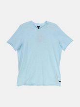 Load image into Gallery viewer, Good Man Brand Men&#39;s Blue Topaz Modern Shinjuku Stripe Vee Graphic T-Shirt