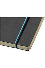 Load image into Gallery viewer, JournalBooks Cuppia Notebook (Pack of 2) (Solid Black,Light Blue) (8 x 5.5 x 0.6 inches)