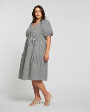 Load image into Gallery viewer, Dominica Print Striped Dress