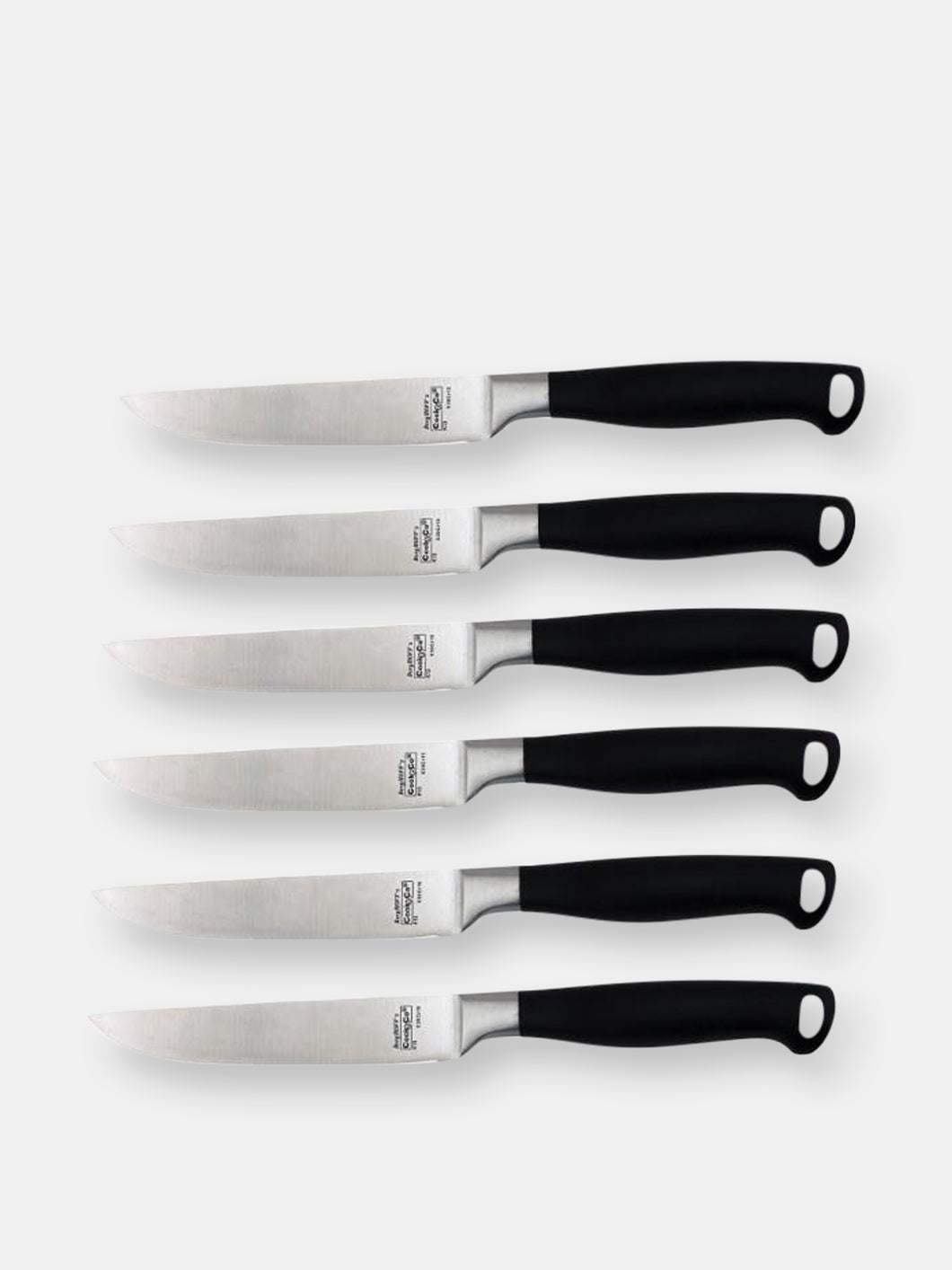BergHOFF Bistro Stainless Steel Steak Knife, Set of 6