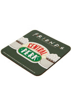 Load image into Gallery viewer, Friends Central Perk Mug and Coaster Set (Green/White/Red) (One Size)