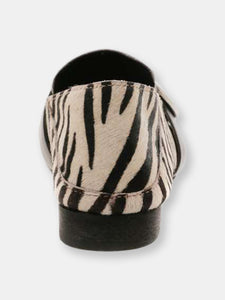 Naomi Zebra Printed Loafers