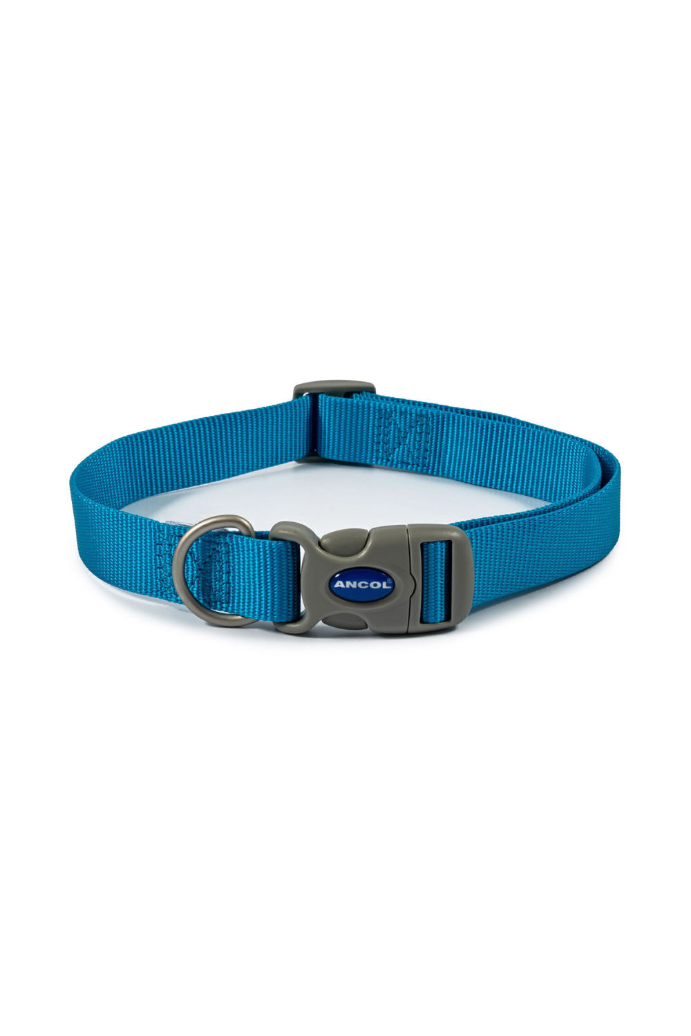 Ancol Viva Adjustable Dog Collar (Blue) (17.72in - 29.53in)