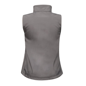 Regatta Womens/Ladies Octagon II 3 Layer Printable Softshell Bodywarmer (Seal Gray)