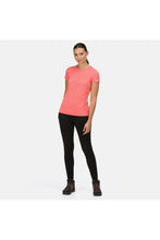 Load image into Gallery viewer, Womens/Ladies Josie Gibson Fingal Edition T-Shirt - Neon Peach