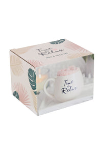 Something Different Time To Relax Mug and Sock Set (One Size)
