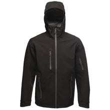 Load image into Gallery viewer, Regatta Mens Triode 3 Layer Waterproof Shell Jacket (Black)