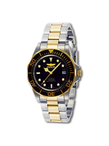 Invicta Mens Pro Diver GQ 8934 Gold Stainless-Steel Plated Japanese Quartz Dress Watch