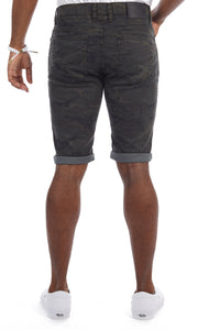 Men's Roll Cuff Denim Short