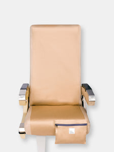 Airplane Seat Cover In Champagne, Free Mask With Purchase