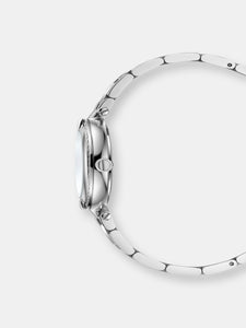 Kenneth Cole Women's Classic Mop Crystalized Steel KC51052003 Silver Stainless-Steel Quartz Dress Watch