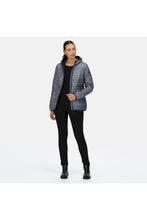 Load image into Gallery viewer, Womens/Ladies Firedown Packaway Insulated Jacket - Grey Marl/Black