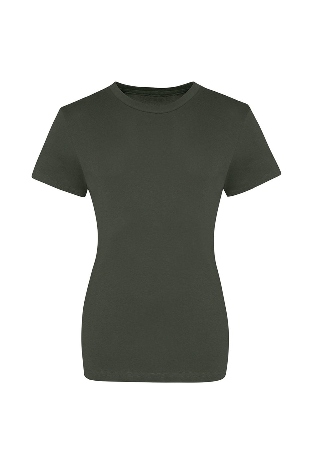 AWDis Just Ts Womens/Ladies The 100 Girlie T-Shirt (Combat Green)