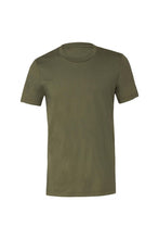 Load image into Gallery viewer, Bella + Canvas Unisex Jersey Crew Neck T-Shirt (Military Green)