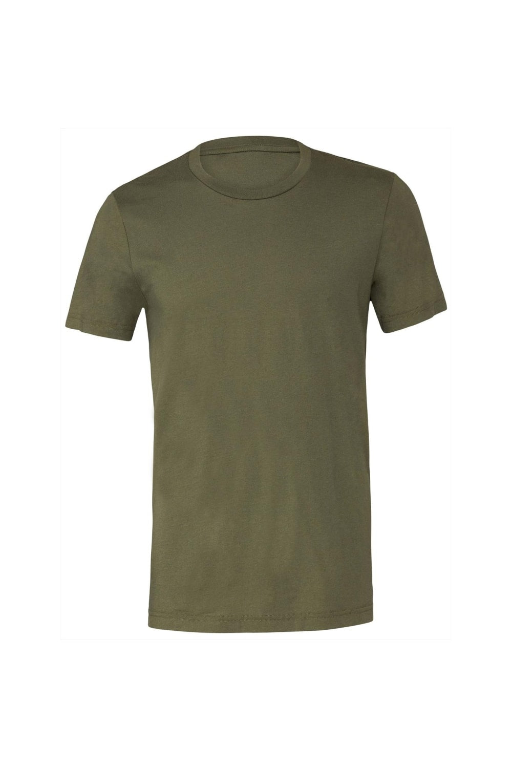 Bella + Canvas Unisex Jersey Crew Neck T-Shirt (Military Green)