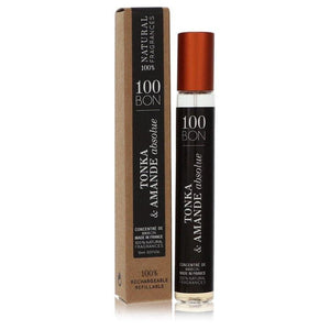 100 Bon Tonka & Amande Absolue by 100 Bon Mini Concentree De Parfum (Unisex Refillable) .5 oz for Men
