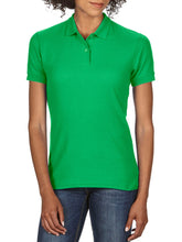 Load image into Gallery viewer, Gildan DryBlend Ladies Sport Double Pique Polo Shirt (Irish Green)
