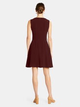 Load image into Gallery viewer, Vestry Dress - Burgundy