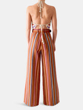 Load image into Gallery viewer, Rita Rust Stripes Pant