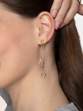 Load image into Gallery viewer, Infini Double Drop Earring