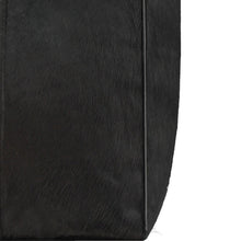 Load image into Gallery viewer, Black Large Calf Hair Leather Grab Bag | Byrya