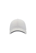 Load image into Gallery viewer, Estoril Jacquard Weave 6 Panel Cap - White