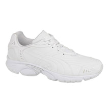 Load image into Gallery viewer, Puma Axis/Hahmer Junior Lace Non-Marking Trainer / Big Boys Trainers /Sports (White)