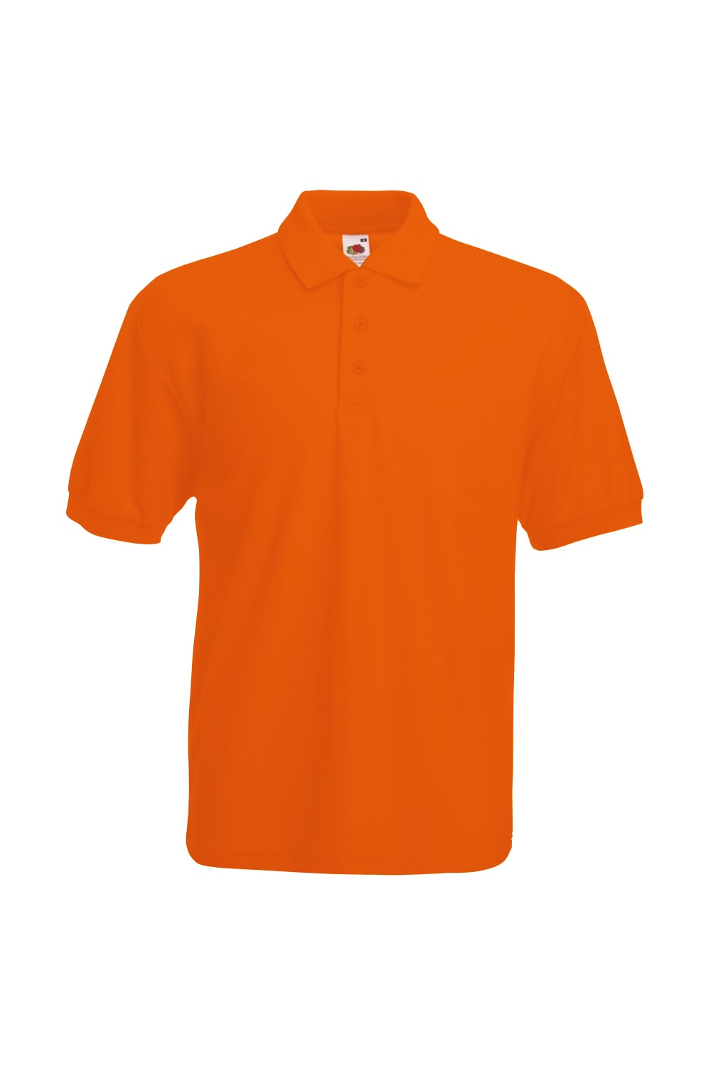 Fruit Of The Loom Mens 65/35 Pique Short Sleeve Polo Shirt (Orange)