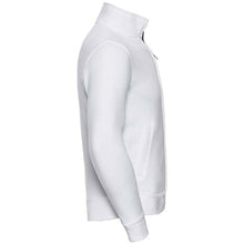 Load image into Gallery viewer, Russell Mens Authentic Full Zip Sweatshirt Jacket (White)