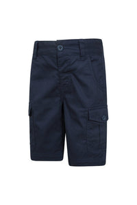 Childrens/Kids Cargo Shorts - Navy