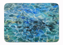 Load image into Gallery viewer, 19 in x 27 in Shrimp Under water Machine Washable Memory Foam Mat