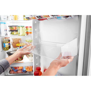 25 Cu. Ft. Stainless Side-By-Side Refrigerator