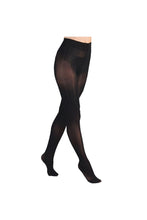 Load image into Gallery viewer, Womens/Ladies Opaque Pantyhose - Black