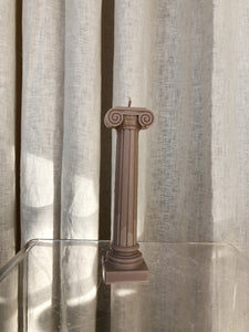 Column Candle - Taupe