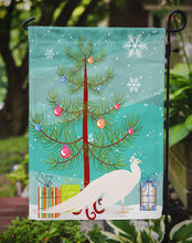 Load image into Gallery viewer, White Peacock Peafowl Christmas Garden Flag 2-Sided 2-Ply