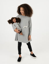 Load image into Gallery viewer, Matching Girl &amp; Doll Drawstring Dress Neutrals