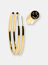 Load image into Gallery viewer, Smiley Face 2&quot; Earrings