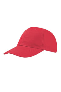 Start 6 Panel Baseball Cap (Pack of 2) - Red