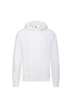 Load image into Gallery viewer, Fruit of the Loom Adults Unisex Classic Hooded Sweatshirt (White)