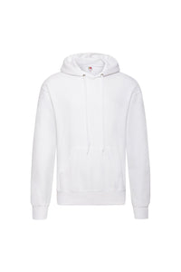 Fruit of the Loom Adults Unisex Classic Hooded Sweatshirt (White)