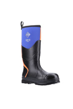Load image into Gallery viewer, Unisex Adults Chore Max S5 Safety Welllington - Blue/Orange