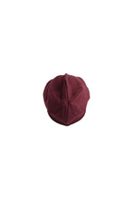 Load image into Gallery viewer, Brooklin Raw Edge Jersey Beanie - Burgundy