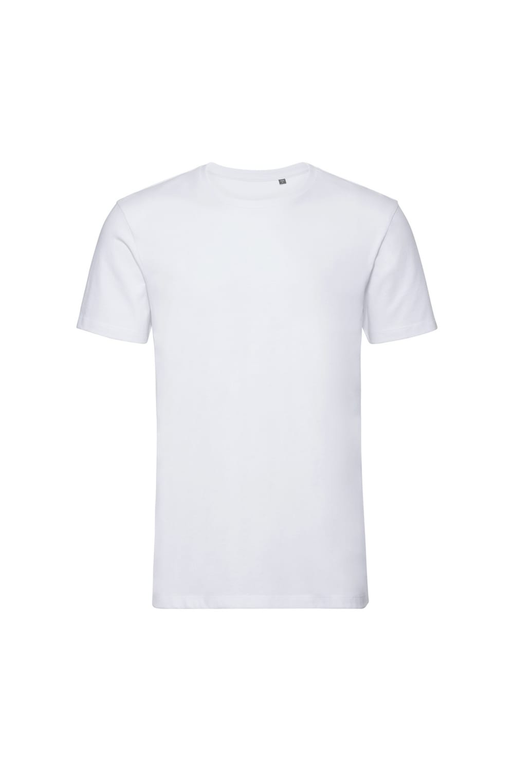 Russell Mens Authentic Pure Organic T-Shirt (White)