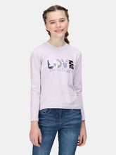 Load image into Gallery viewer, Regatta Childrens/Kids Wenbie II Love T-Shirt (Lilac Frost)