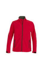 Load image into Gallery viewer, Mens Trial Soft Shell Jacket - Red