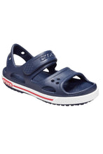 Load image into Gallery viewer, Crocs Childrens/Kids Crosband II Sandals (Navy/White)