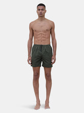 Load image into Gallery viewer, Military Green Classic Swim Shorts