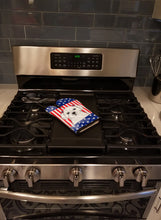 Load image into Gallery viewer, American Flag and Maltese Oven Mitt