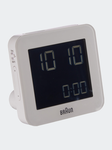Classic Square Digital LCD Quartz Alarm Clock