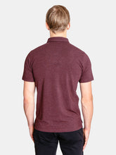 Load image into Gallery viewer, Go-To Polo | Men&#39;s Heather Burgundy